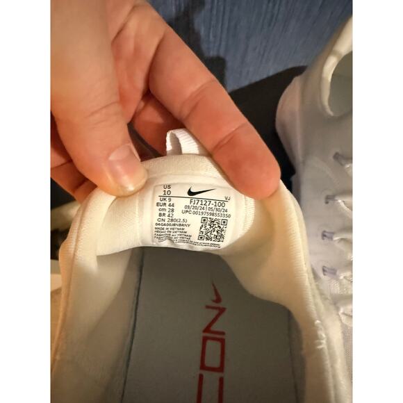 Nike Free Metcon 6 FJ7127-100 White/Red Men’s Size 10 - Picture 2 of 3